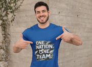 One Nation One Team Soccer T-Shirt — Supportive Fan Tee