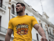 Thanksgiving T-Shirt Leftovers Season T-Shirt — Funny Thanksgiving Turkey & Pie Graphic Tee