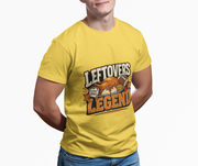 Thanksgiving T-Shirt Leftovers Legend T-Shirt — Thanksgiving Football Turkey Graphic Tee