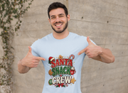 Santa Snack Crew T-Shirt — Christmas Cookie Holiday Tee