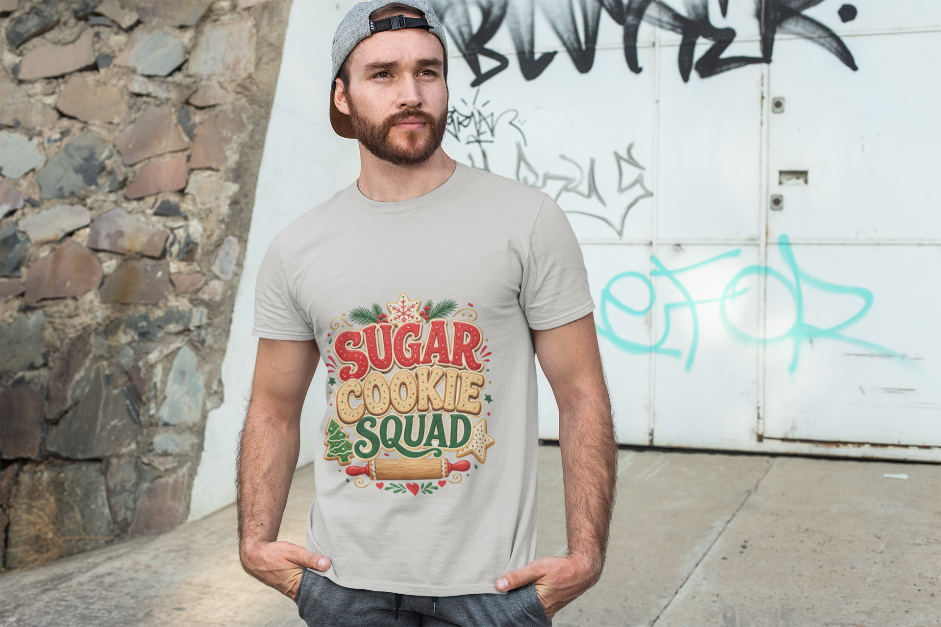 Sugar Cookie Squad T-Shirt — Festive Holiday Baking Graphic Tee