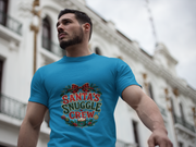 Santa's Snuggle Crew T-Shirt — Cute Christmas Holiday Tee