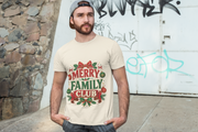 Merry Family Club Christmas T-Shirt