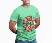 Jingle Bell Crew T-Shirt — Festive Christmas Holiday Tee
