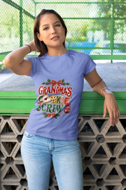 Grandma's Cookie Crew T-Shirt — Festive Christmas Baking Tee