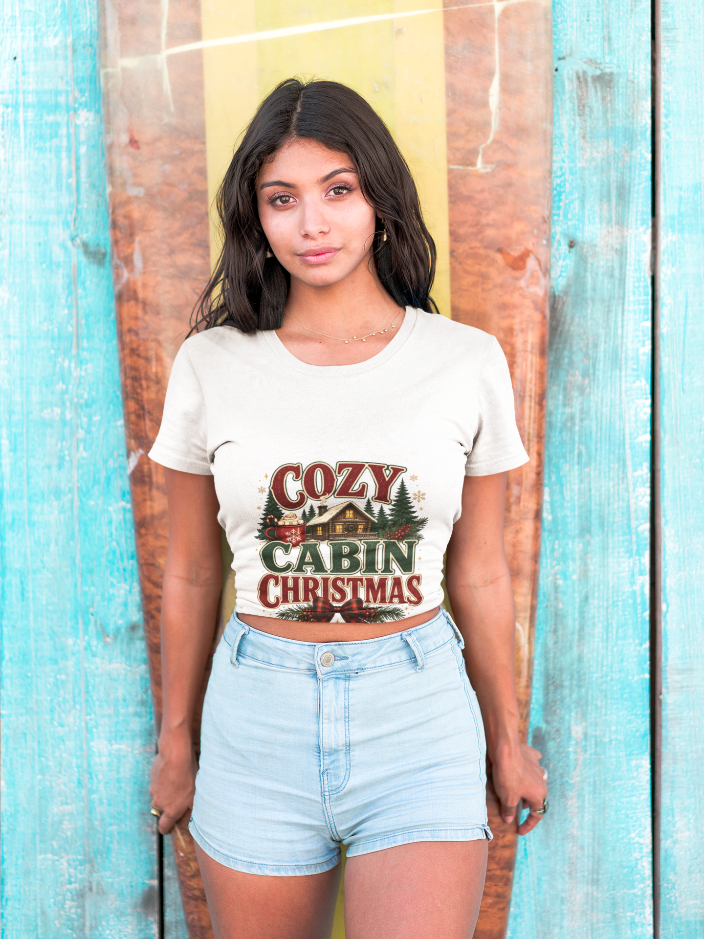 Cozy Cabin Christmas T-Shirt