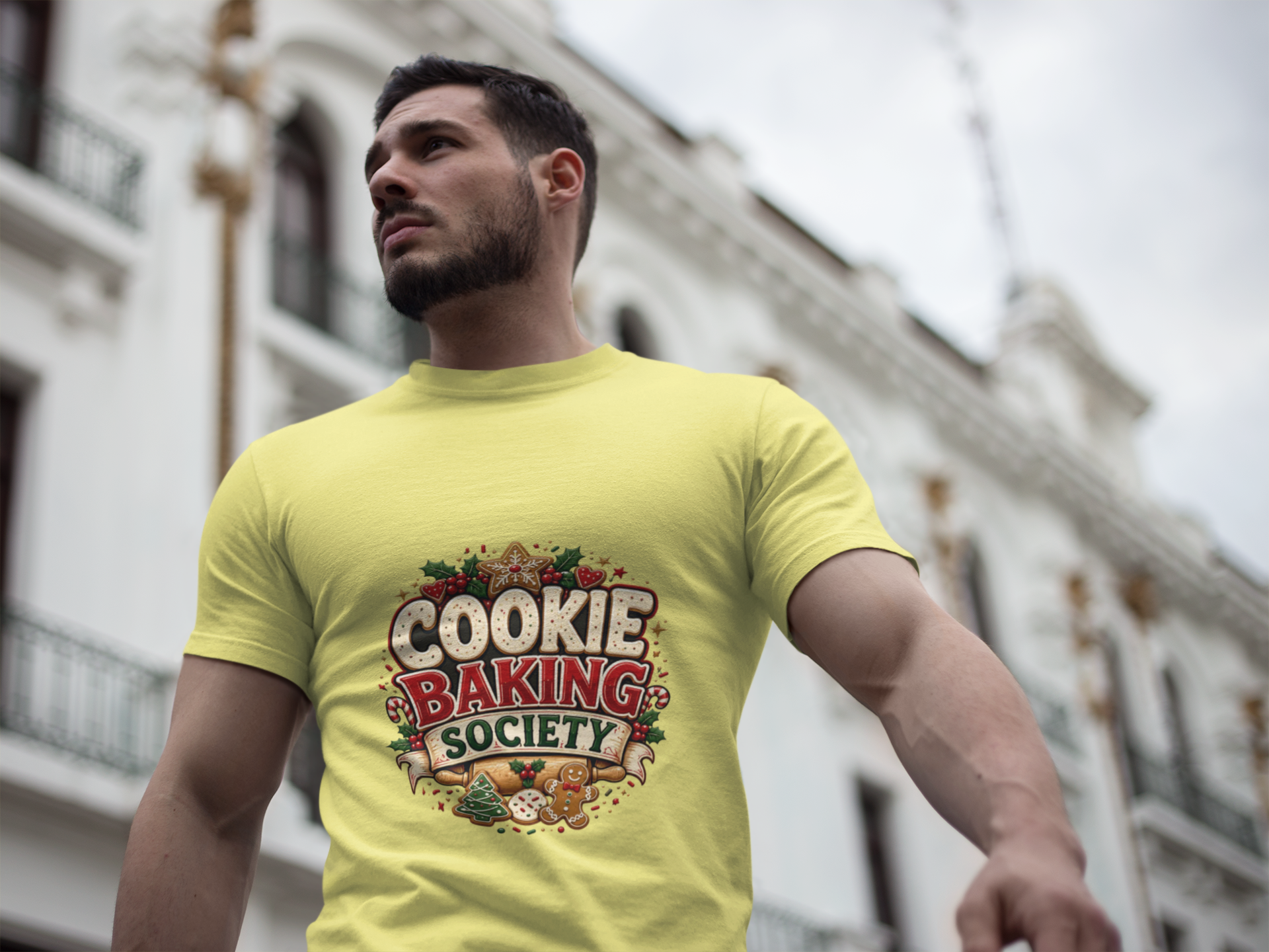 Cookie Baking Society T-Shirt — Holiday Baking Graphic Tee