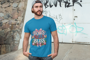 T-Shirt — "Bows Bells Bliss" Pink Holiday Graphic Tee