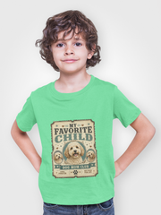 Favorite Child T-Shirt — "My Favorite Child" Dog Mom Club Vintage Tee