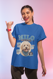 Milo "The Good Boy Issue" Dog Portrait T-Shirt