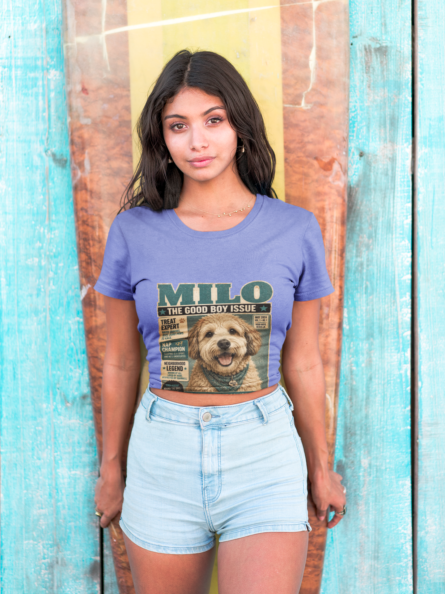 Milo 'The Good Boy Issue' Dog Magazine T-Shirt