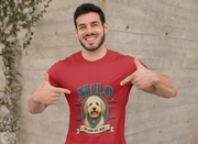 Dog Lover T-Shirt — "MILO" Personalized Pet Portrait Tee