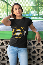 Unbothered Raccoon T-Shirt — Cute Relaxed Graphic Tee ("Unbothered Raccoon Energy") - Trending Now - August 2026