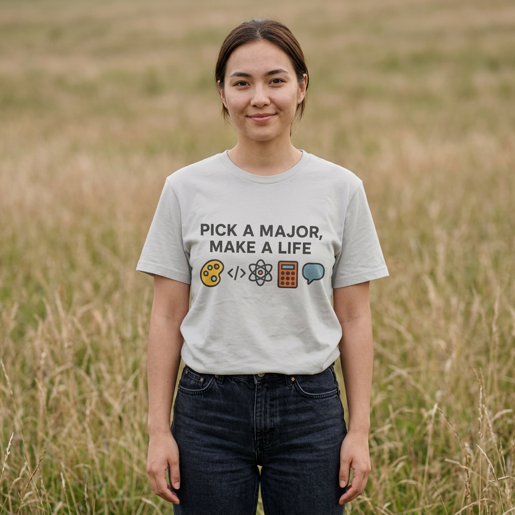 Pick a Major T-Shirt — Funny College Major Emoji Tee - Trending Now - August 2026