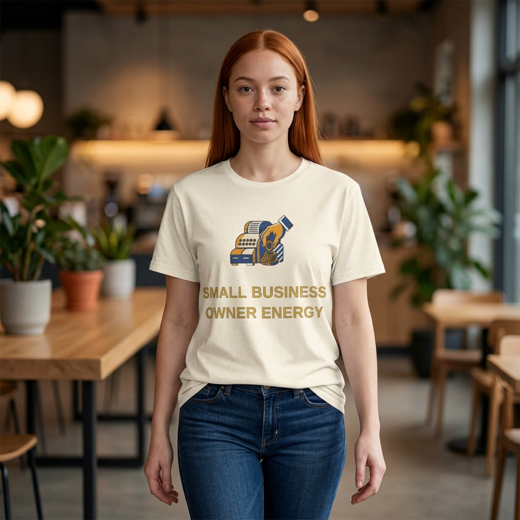 Small Business Owner Energy T-Shirt - Trending Now - August 2026