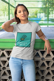 Graphic Tee — "Kinda Chic To Not Care" Minimalist Vase Design - Trending Now - August 2026