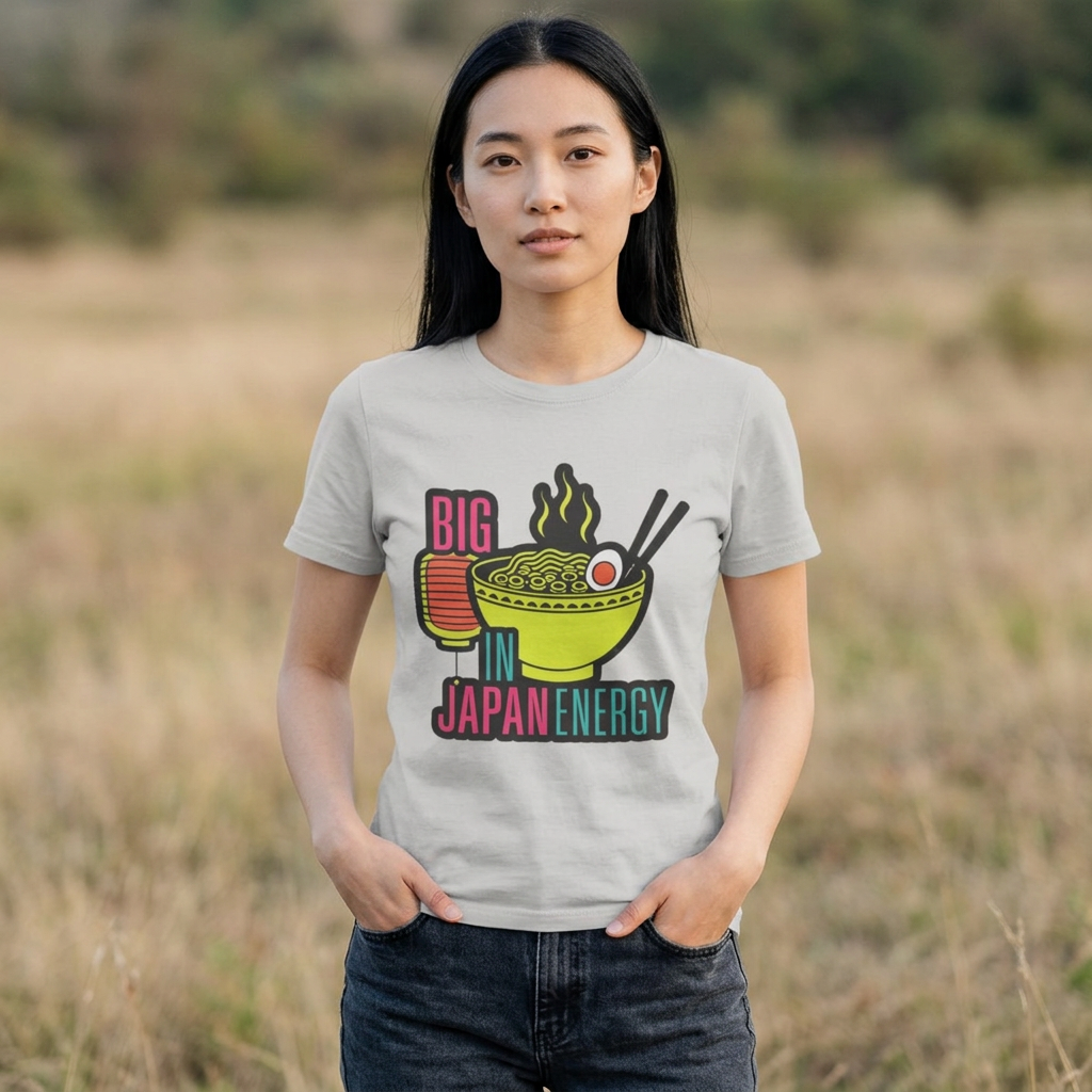 Ramen Bowl Tee — "Big Japan Energy" Graphic T-Shirt - Trending Now - August 2026