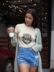 Overthink Club Graphic T-Shirt — 'Proudly Overthink' Vintage Badge Tee - Trending Now - August 2026