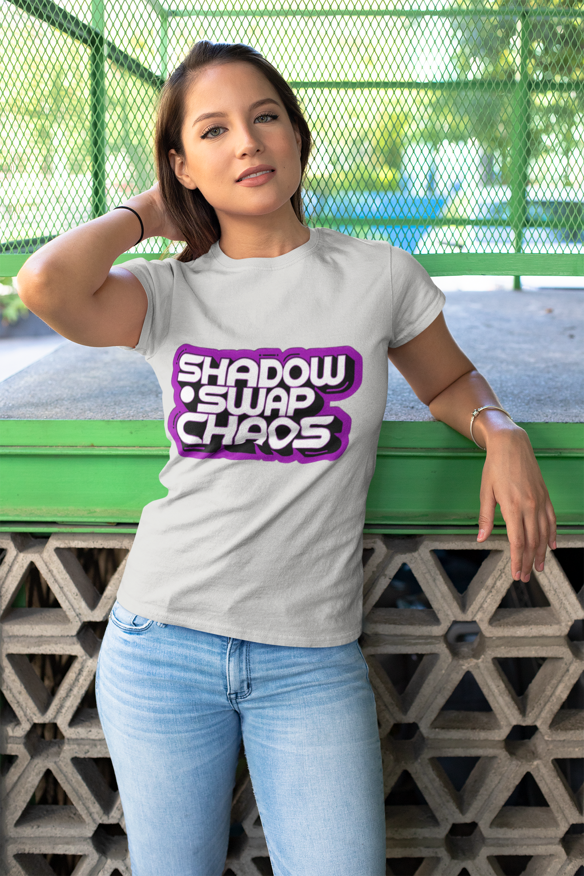 Shadow Swap Chaos T-Shirt — Retro Purple Gaming Graphic Tee - Trending Now - August 2026
