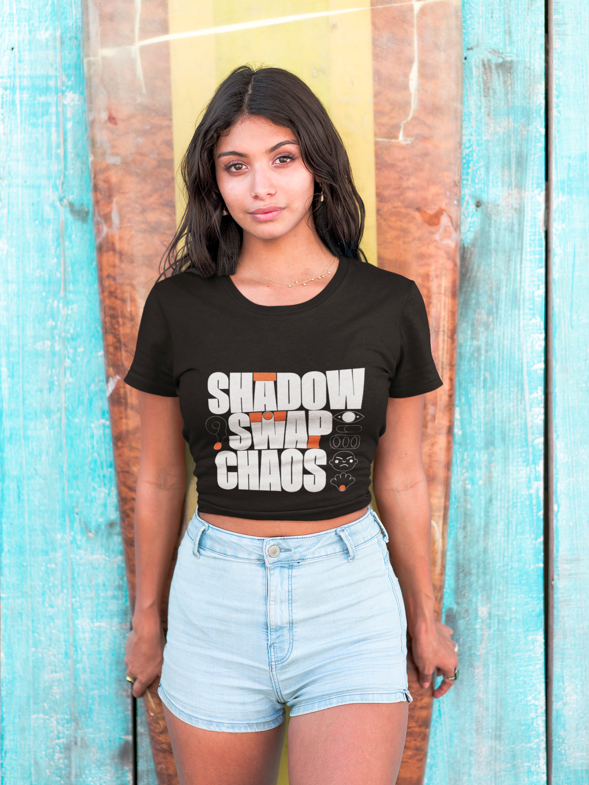 Shadow Swat Chaos Graphic T-Shirt — Bold Retro Typographic Streetwear - Trending Now - August 2026