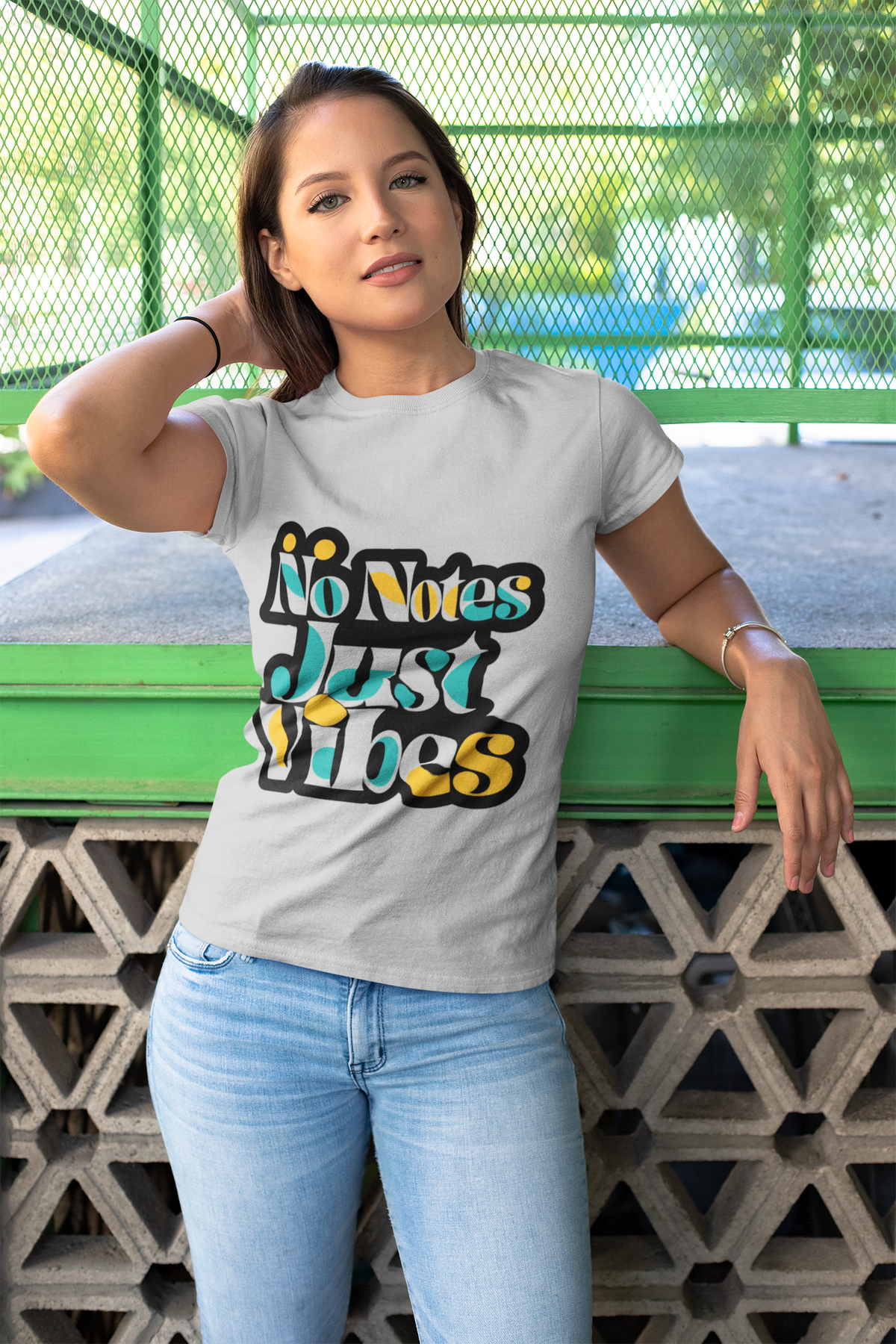 No Notes Just Vibes T-Shirt — Retro Groovy Graphic Tee for Relaxed, Music-Loving Casual Wear - Trending Now - August 2026