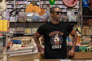 Creep It Cozy T-Shirt — Cute Spooky Ghost Graphic Tee for Halloween & Fall - Trending Now - August 2026
