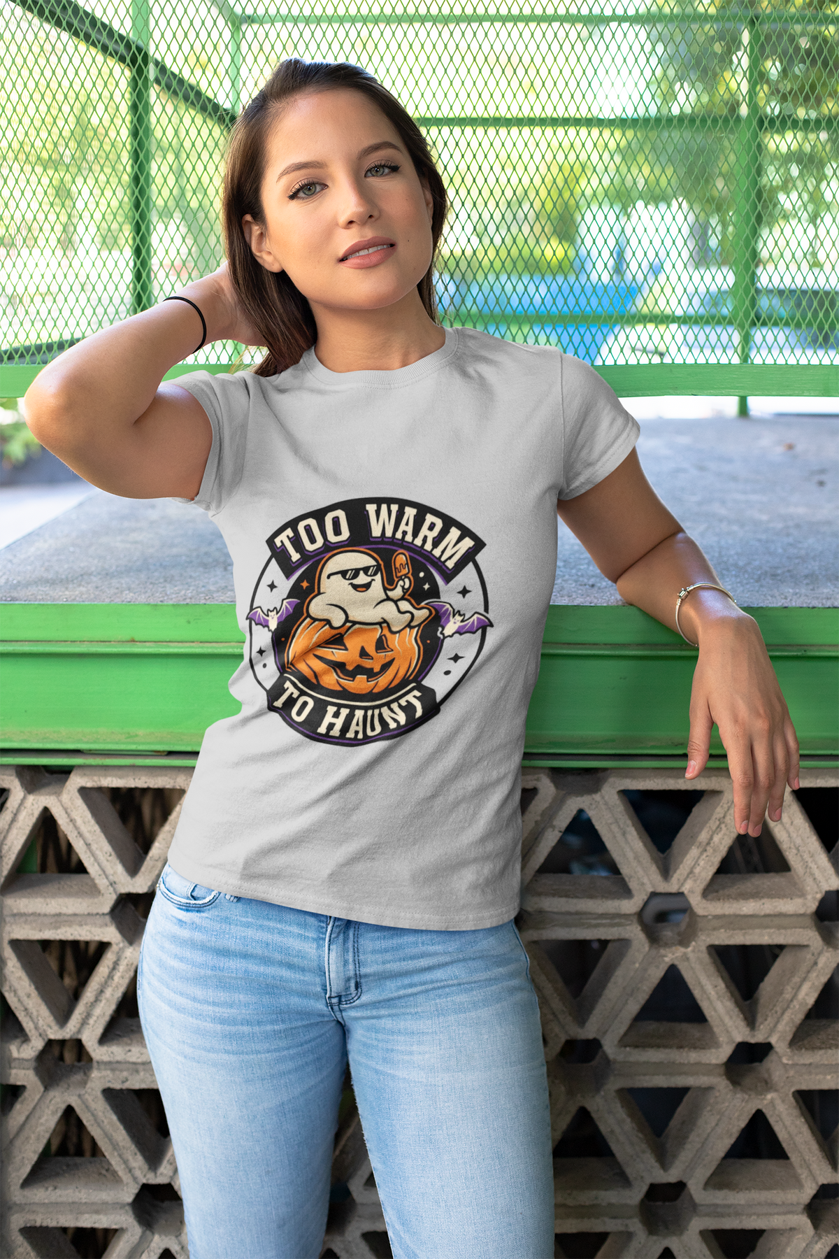 Too Warm to Haunt Halloween T-Shirt — Funny Pumpkin Autumn Tee - Trending Now - August 2026