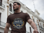 Major In Cybersecurity T-Shirt — College Degree Badge Tee - Trending Now - August 2026