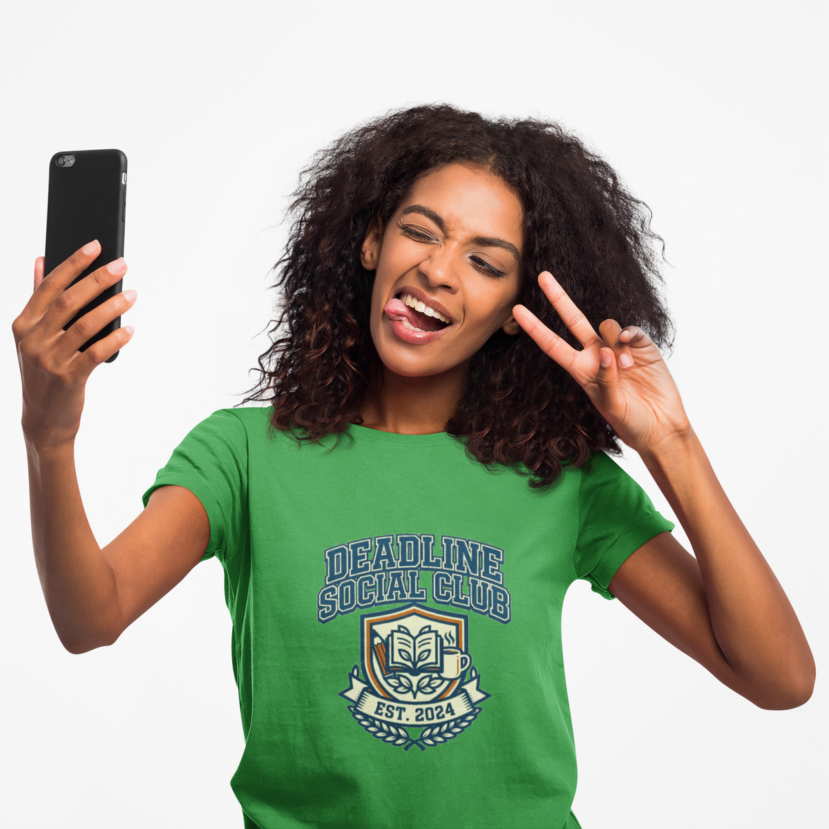 Deadline Social Club T-Shirt — Retro Collegiate Badge Tee - Trending Now - August 2026
