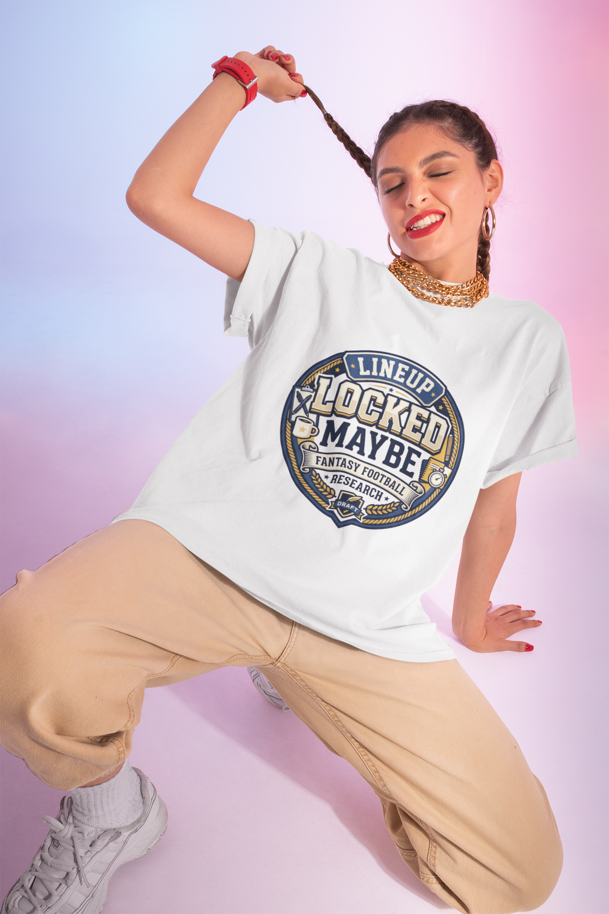 Locked In Lineup T-Shirt – Gamer Squad Tee - Trending Now - August 2026