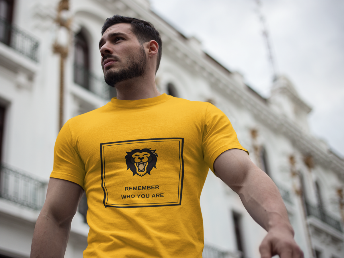 Lion Graphic T-Shirt — "Remember Who You Are" Inspirational Tee - Trending Now - August 2026