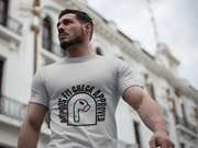 AirPods Fit Check Approved Tee — Funny Wireless Earbud Logo T-Shirt - Trending Now - August 2026