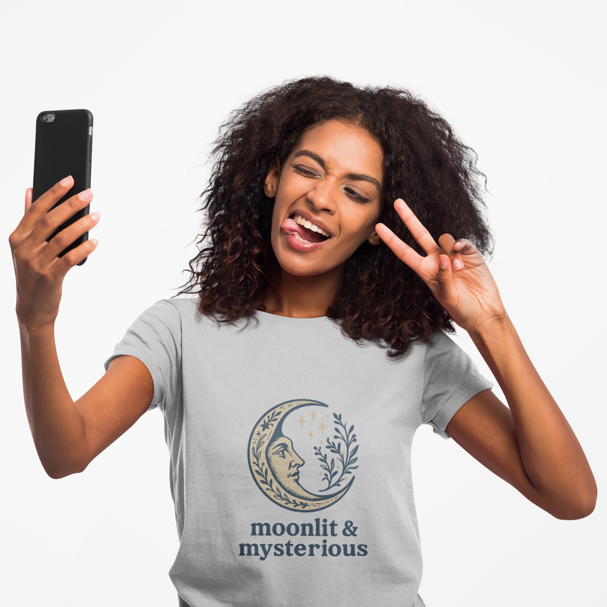 Moon & Stars T-Shirt — 'Always Choose the Moon' Celestial Graphic Tee - Trending Now - August 2026