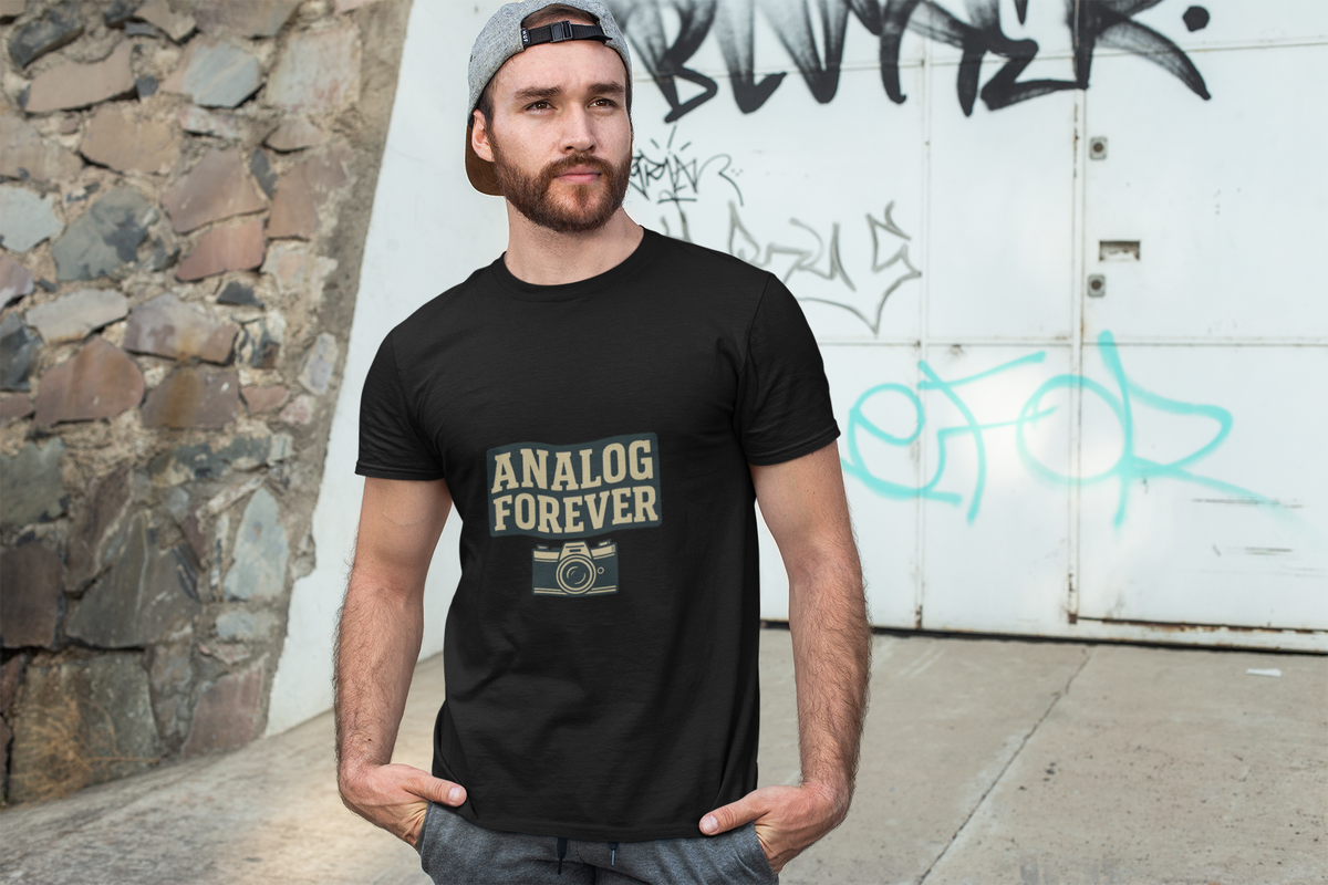 Analog Forever T-Shirt — Vintage Camera Photography Tee - Trending Now - August 2026