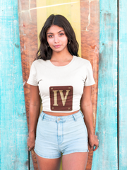 Roman Numeral IV Vintage Patch T-Shirt — Minimal Retro 4 Shirt - Trending Now - August 2026