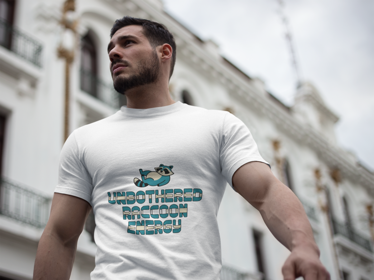 Unbothered Raccoon Energy T-Shirt - Trending Now - August 2026