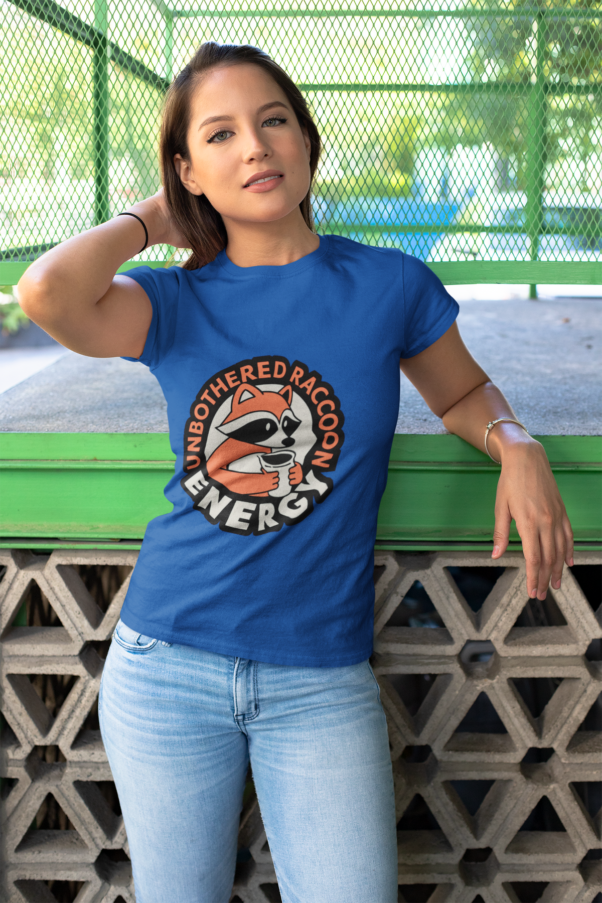 T-Shirt — Unbothered Raccoon Graphic Tee (Cozy Lazy Day Shirt) - Trending Now - August 2026
