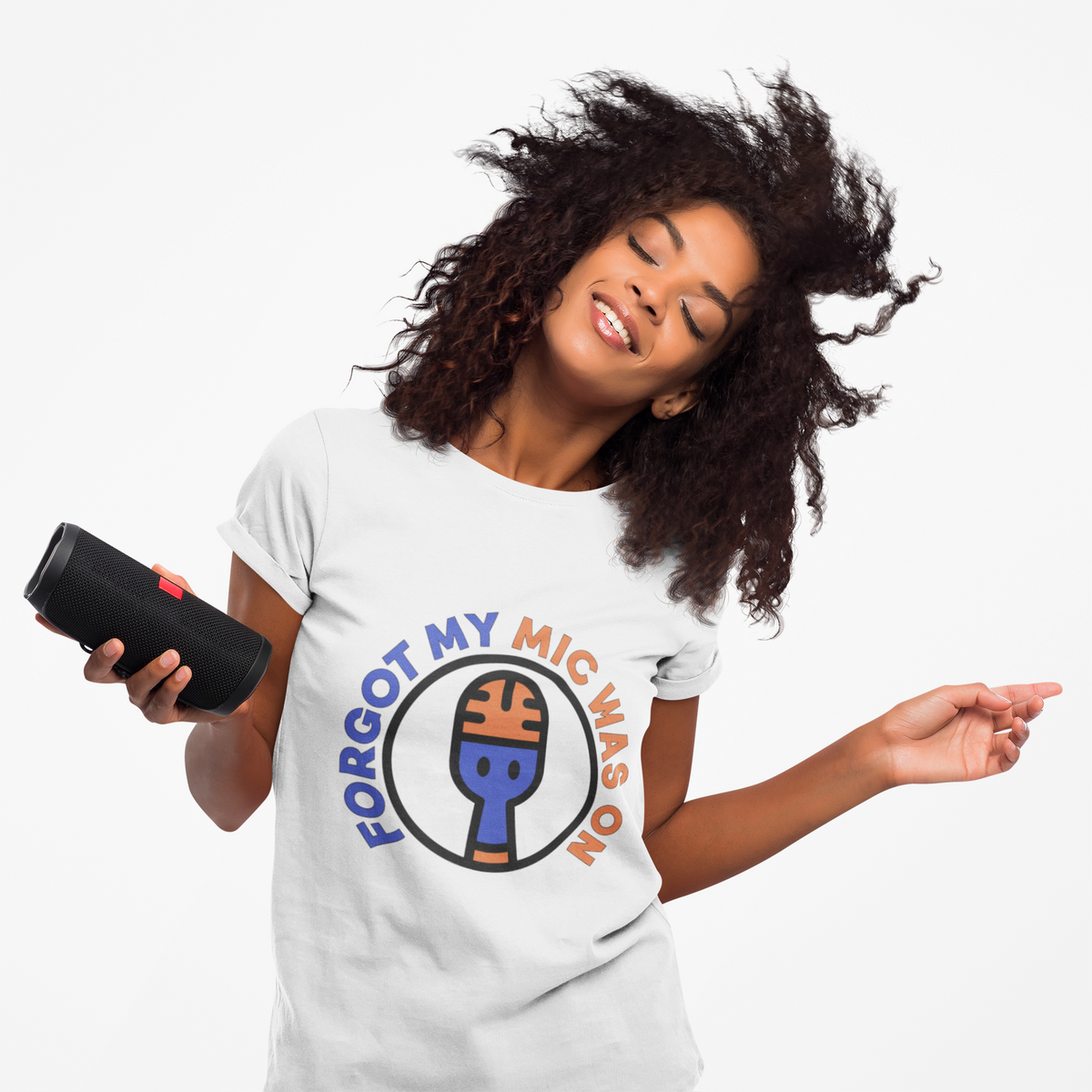 Forgot My Mic Was On T-Shirt — Funny Podcast/Streamer Microphone Tee - Trending Now - August 2026