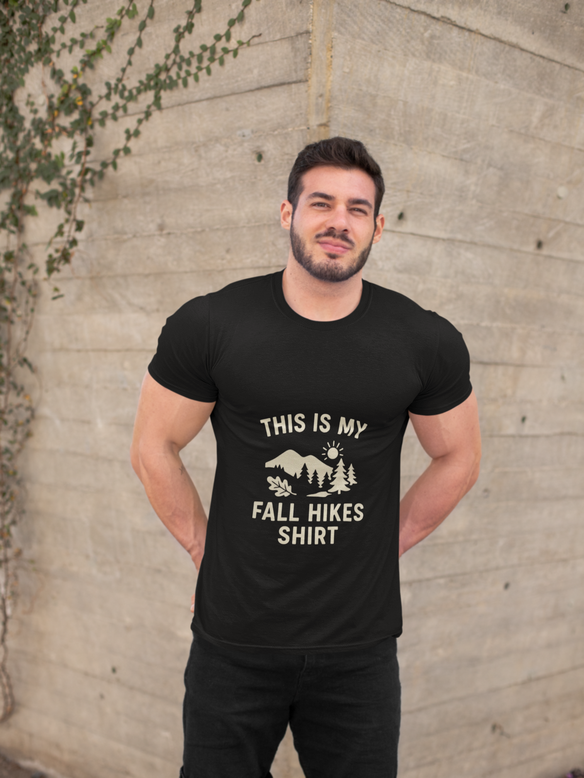 Fall Hikes T‑Shirt — "This Is My Fall Hikes Shirt" Mountain Graphic - Trending Now - October 2026