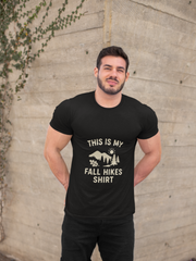 Fall Hikes T‑Shirt — "This Is My Fall Hikes Shirt" Mountain Graphic - Trending Now - October 2026