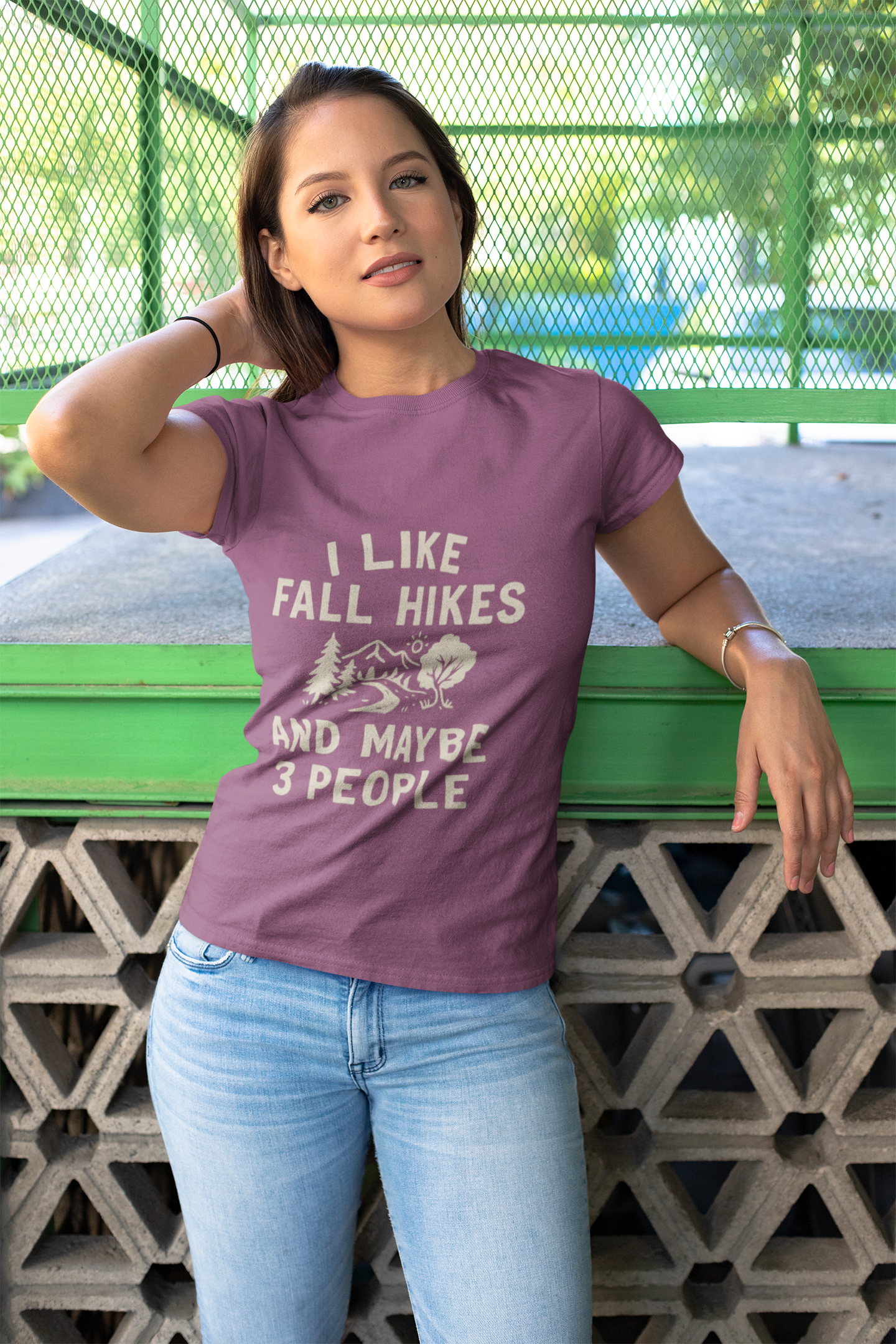 Fall Hikes T-Shirt — "I Like Fall Hikes And Maybe 3 People" Rustic Outdoor Tee - Trending Now - October 2026