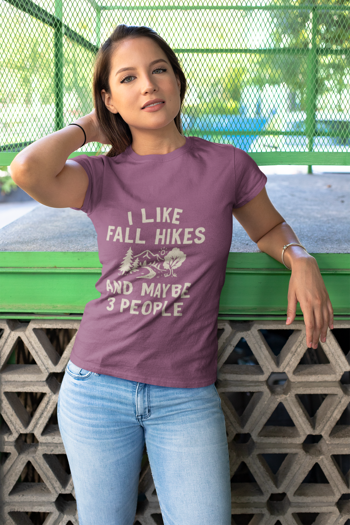 Fall Hikes T-Shirt — "I Like Fall Hikes And Maybe 3 People" Rustic Outdoor Tee - Trending Now - October 2026