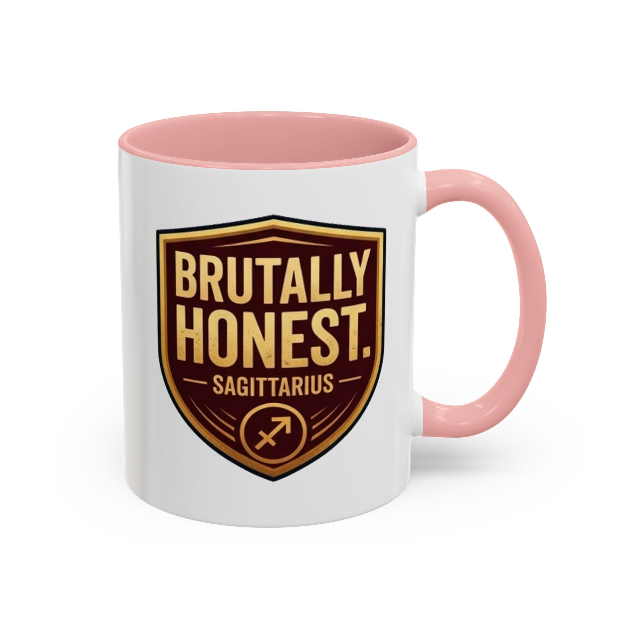Sagittarius Coffee Mug - "Brutally Honest" Zodiac Accent Mug (11/15oz)