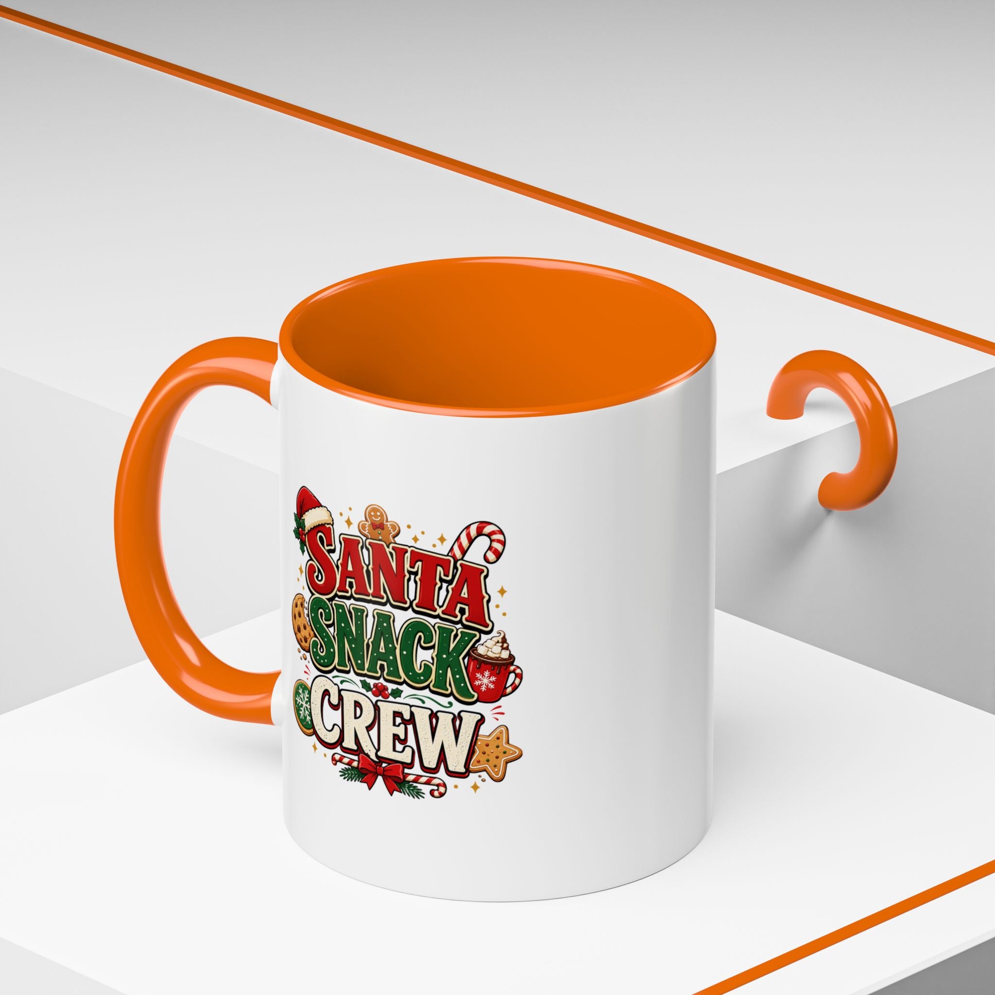 Santa Snack Crew Coffee Mug