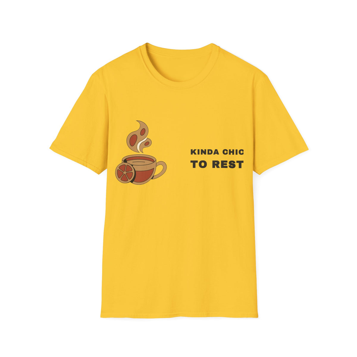 Coffee & Cozy T-Shirt — "Kinda Quiet, Try to Remain" Relaxed Tee - Trending Now - September 2026