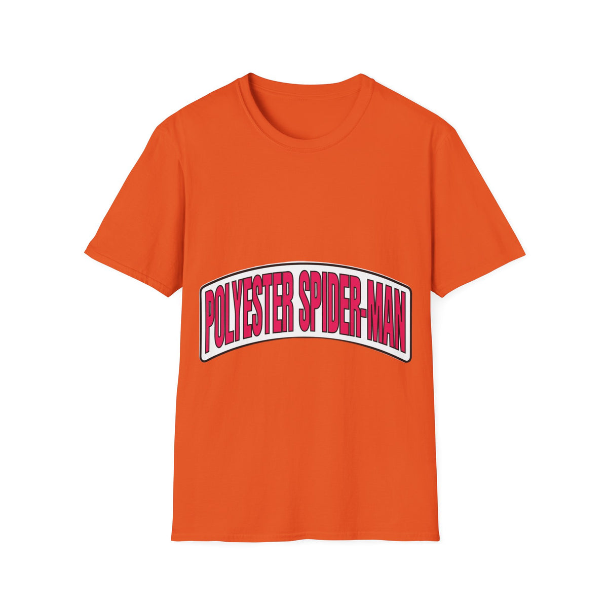 Polyester Spider-Man Retro Arch Tee - Funny Superhero Comic Graphic T-Shirt - Trending Now - September 2026