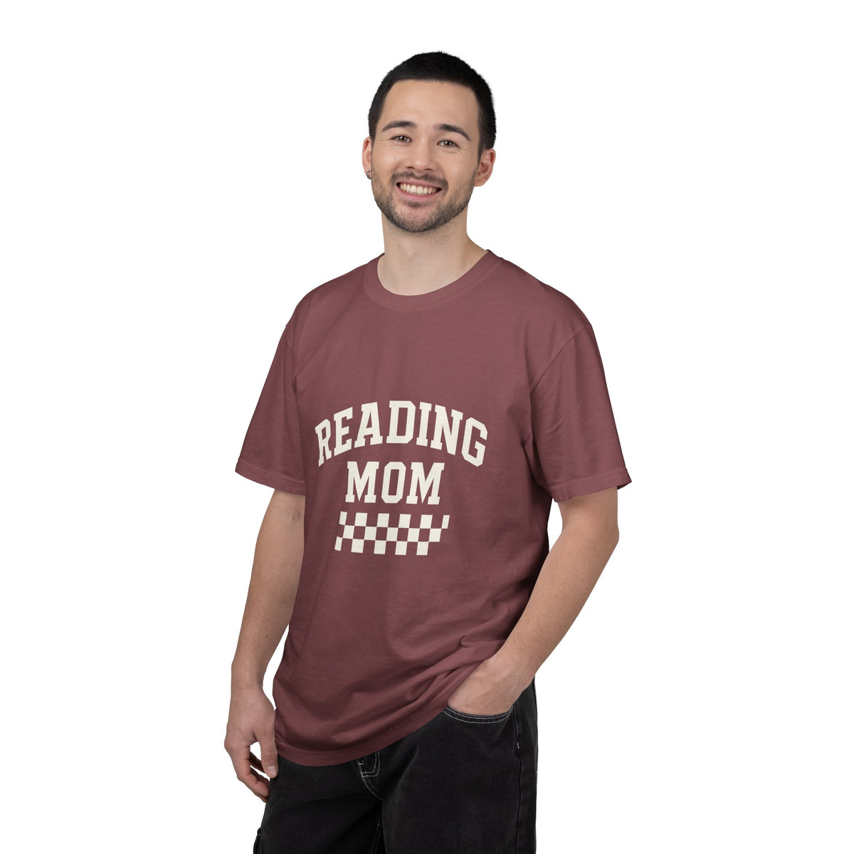 Reading Mom T-Shirt — Vintage Checkbook Style Graphic Tee for Book-Loving Moms - Trending Now - October 2026