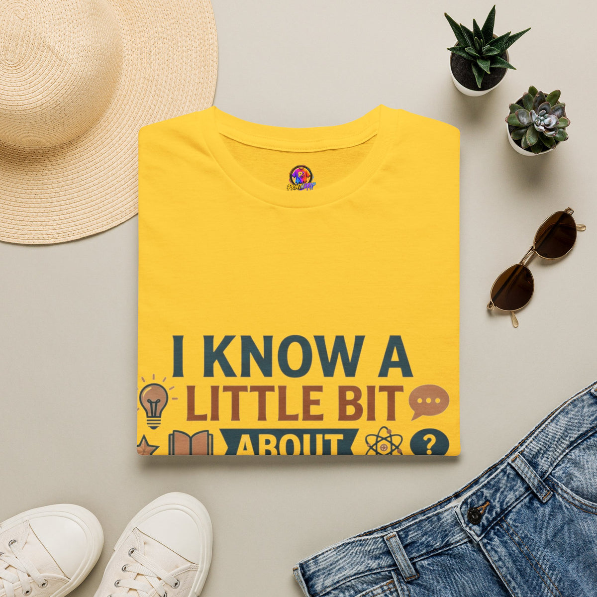 Gemini Funny Horoscope T‑Shirt — "I Know A Little Bit About Everything, It's A Gemini Thing"