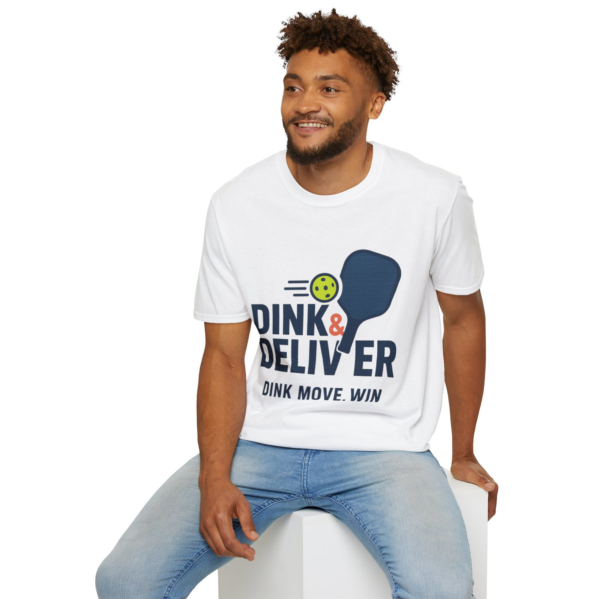 Pickleball Player T‑Shirt — 'Dink. Drive. Deliver.' Graphic Tee for Pickleball Fans - Trending Now - August 2026