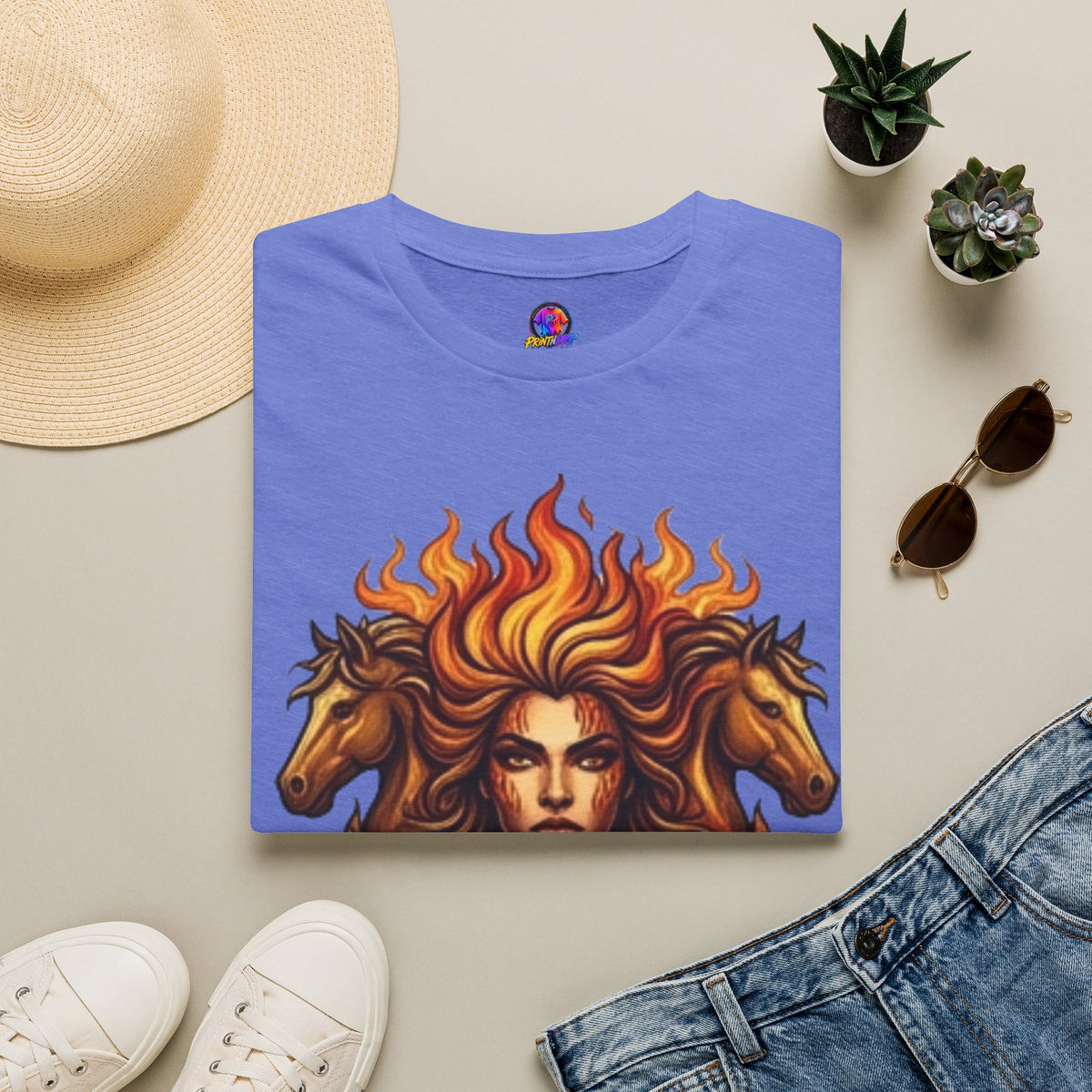 Sagittarius 'Untamed' Zodiac T-Shirt — Fiery Archer Astrology Tee